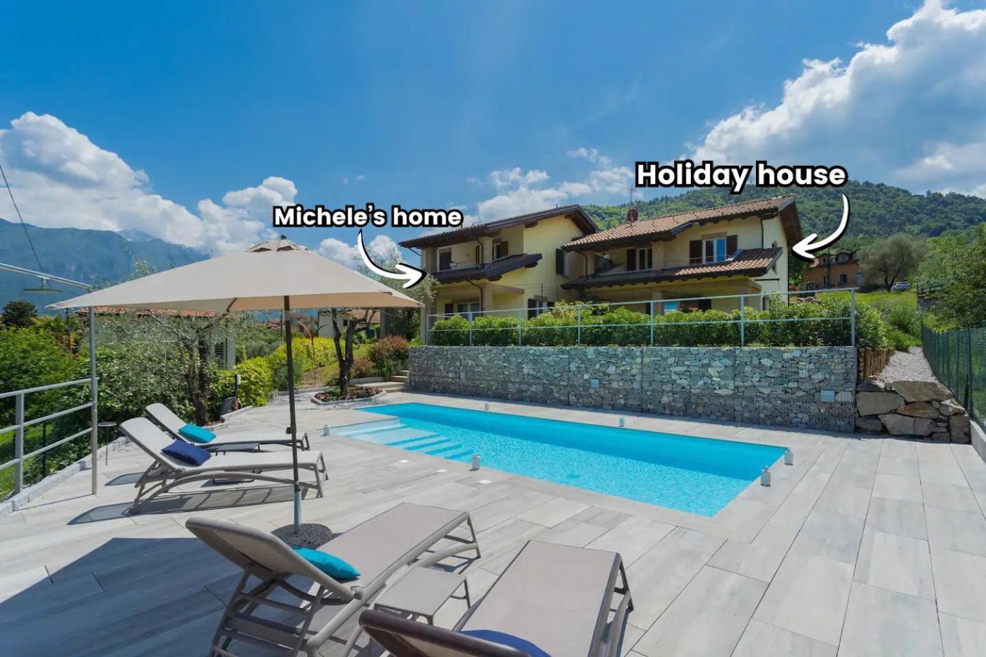Ca Stagia Holiday House With Private Swimming-Pool Bellagio Exteriér fotografie